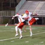 Celebration after the Knights scored a goal.