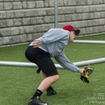 Danny in pre-game warmups.