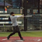 Marty in full extension on his swing.