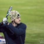 Garrett D'Angelo has his game face on.