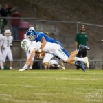 #35 Ty Hendrickson tackles Lakeside's runner