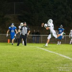 Lakeside's receiver misses a near touchdown pass
