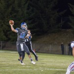 #12 Konner Kinkade making a pass.