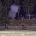 The cannon shooting after a PHS touchdown.